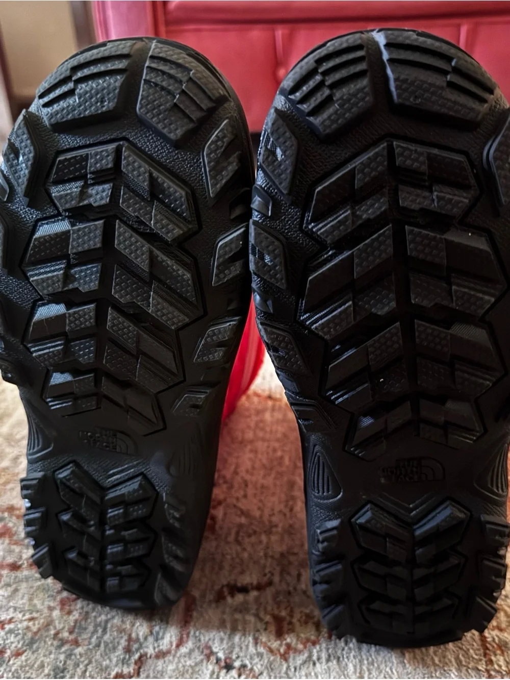 The North Face Kids Pink and Black Waterproof Snow Boots